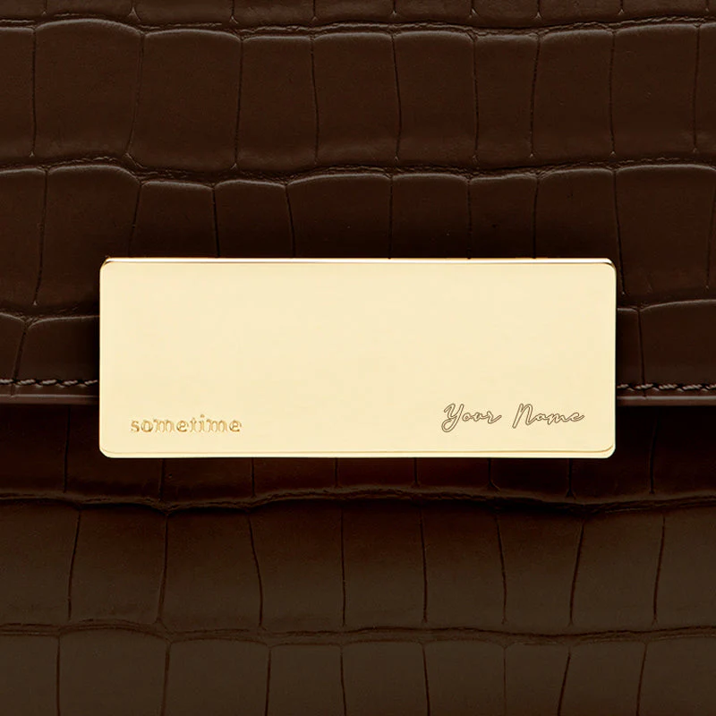 Gaia Crossbody Saddle Bag