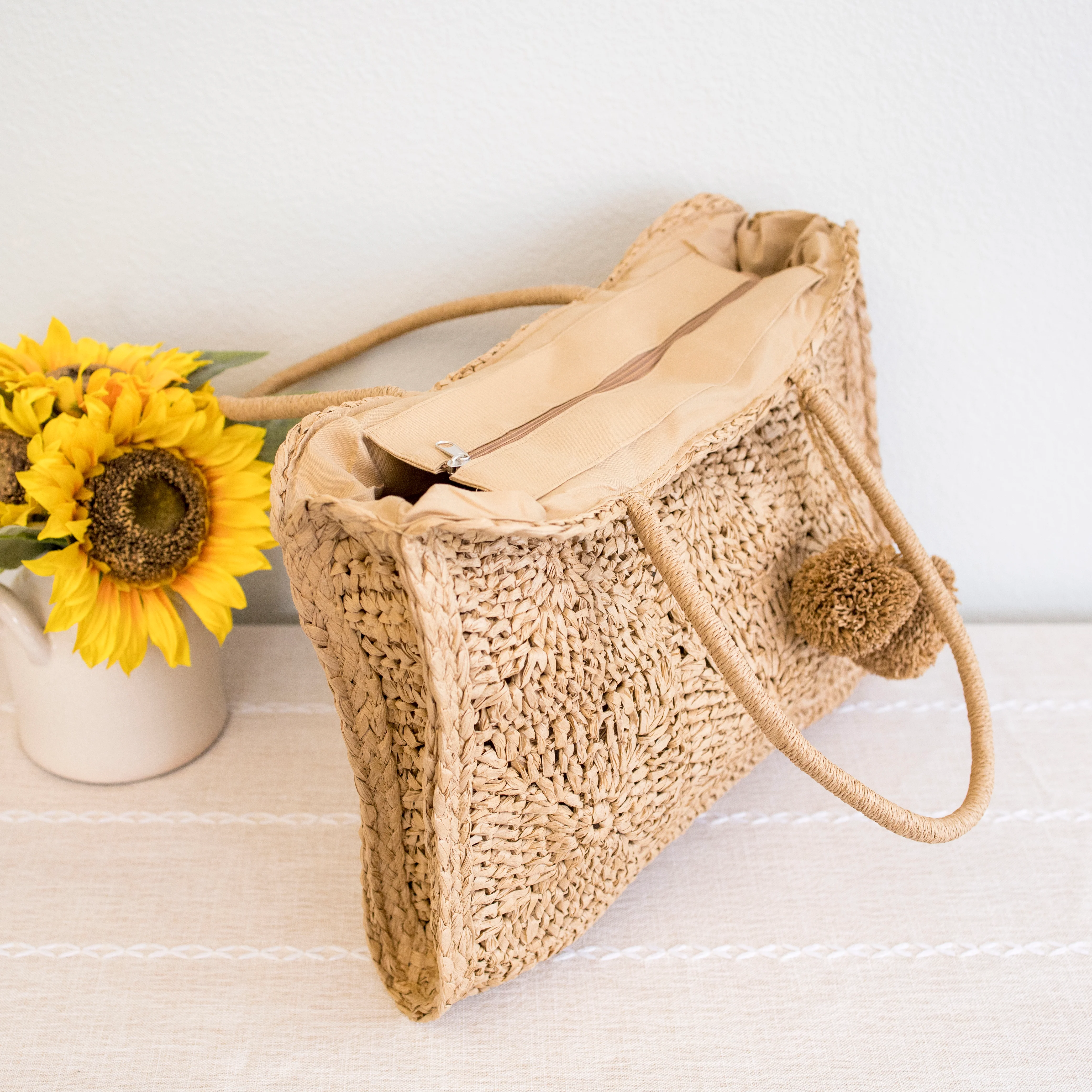 Handbags Large Straw Summer Tote