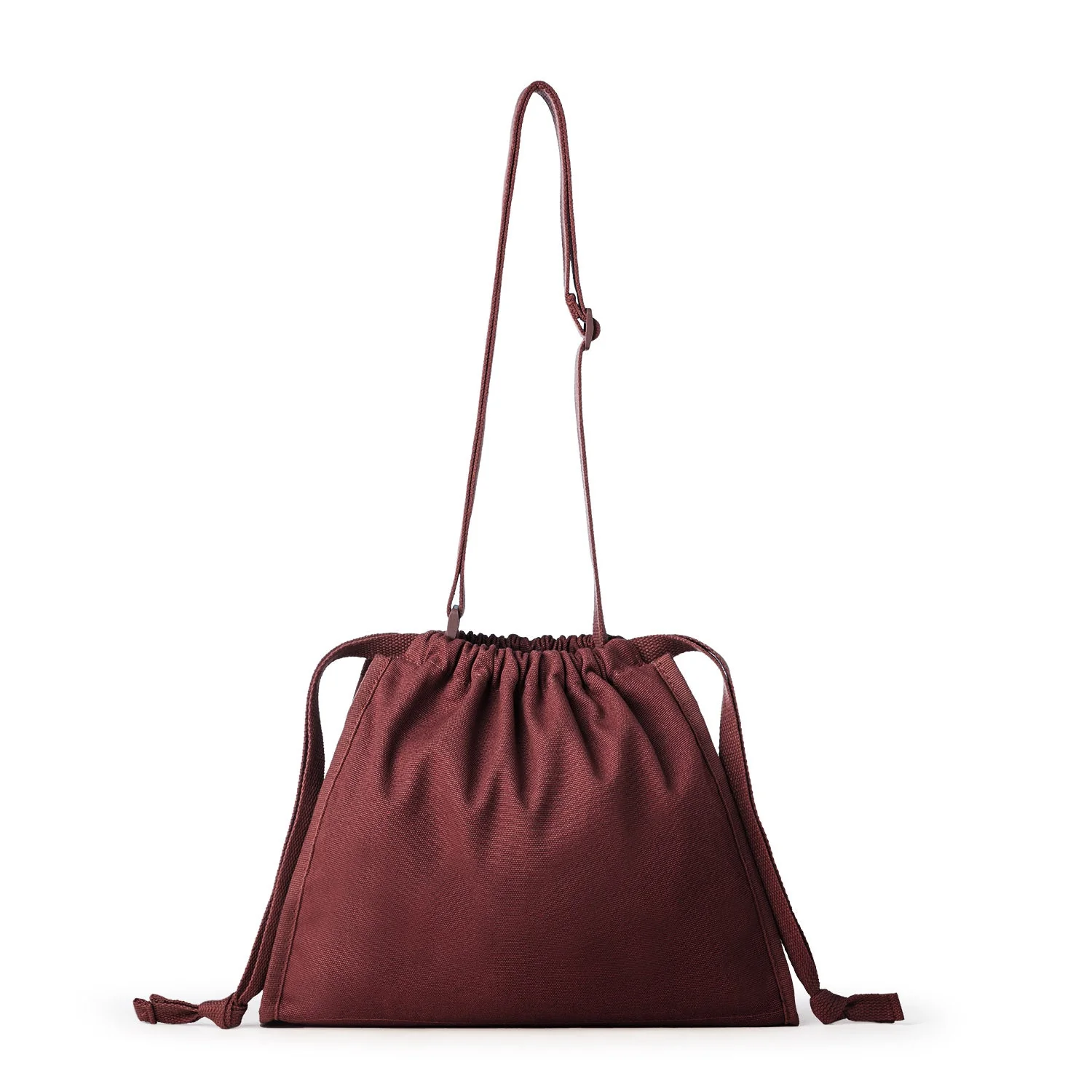 Furry Drawstring 37 Crossbody Bag