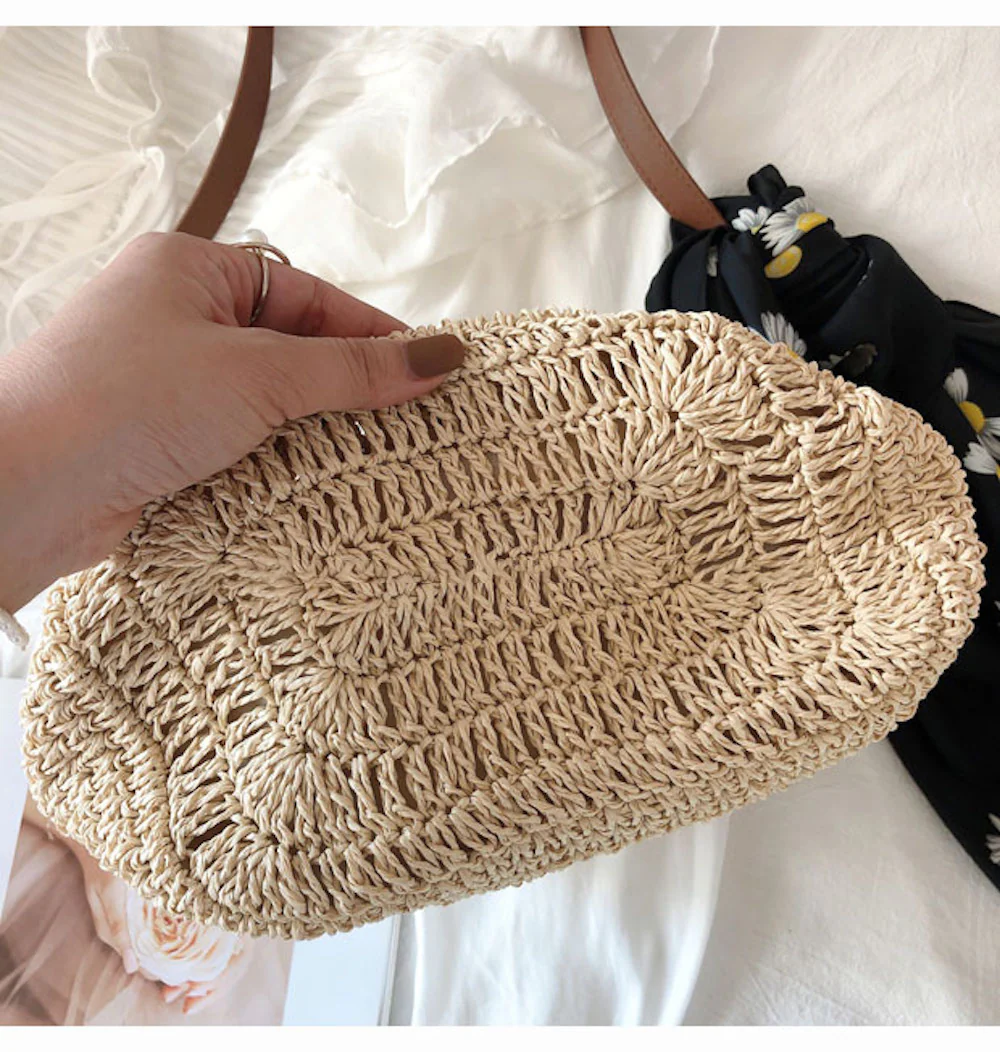 Handbags Straw Woven Retro Shoulder Bag