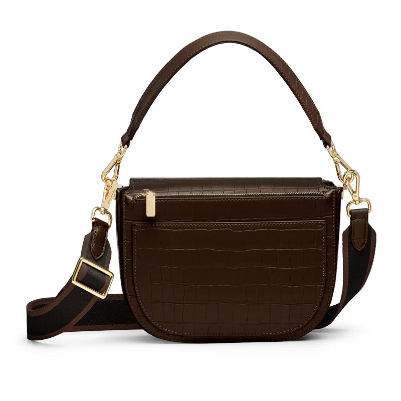 Gaia Crossbody Saddle Bag