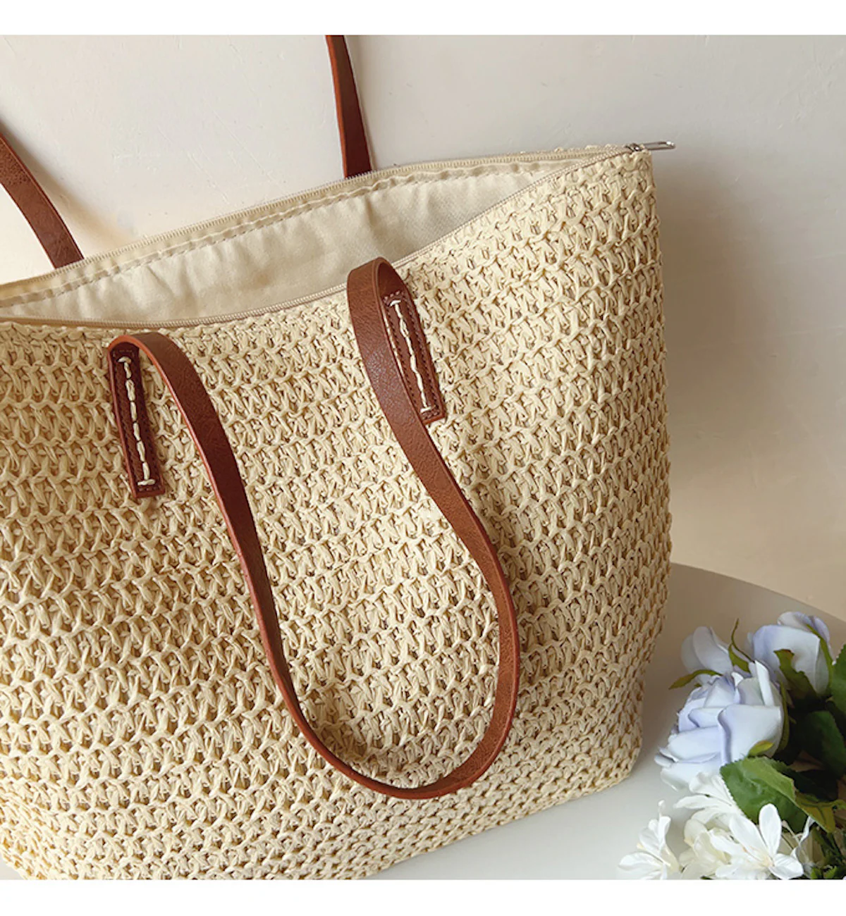 Handbags Straw Woven Tote