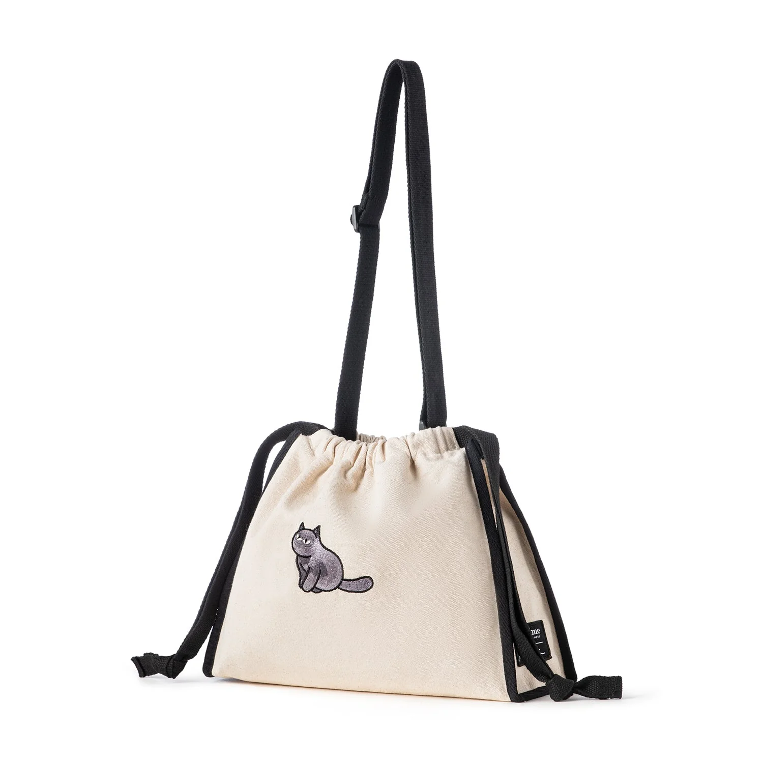 Furry Drawstring 37 Crossbody Bag