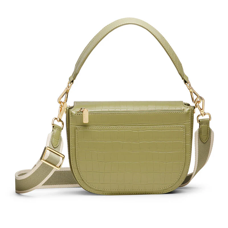 Gaia Crossbody Saddle Bag