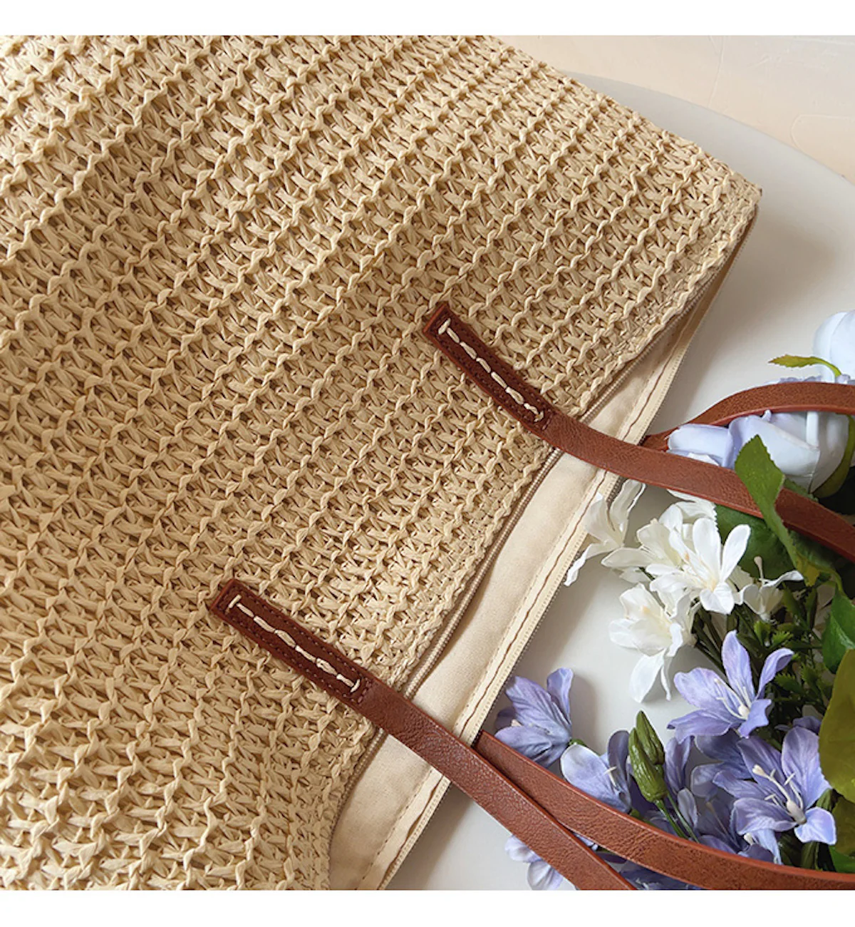 Handbags Straw Woven Tote