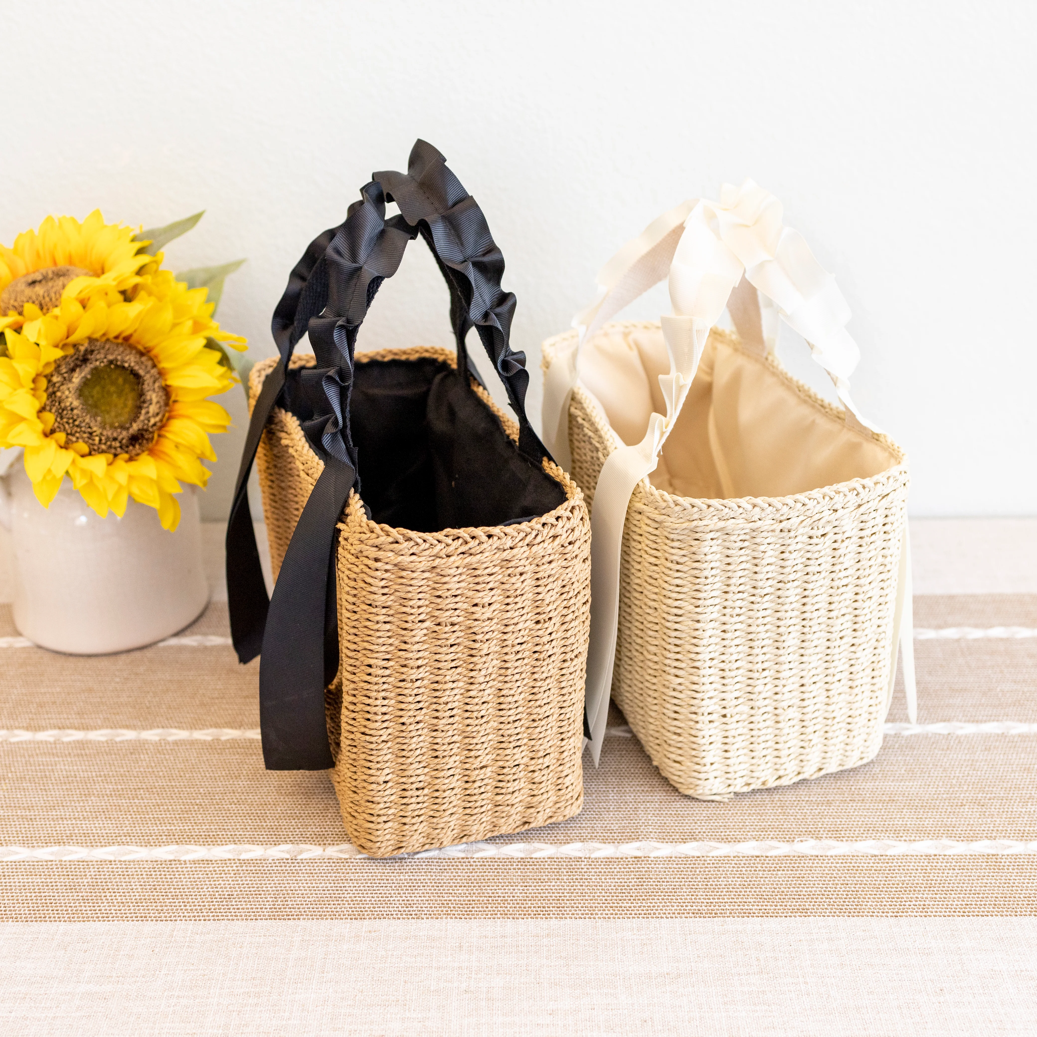 Handbags Summer Straw Beach Basket Handbag