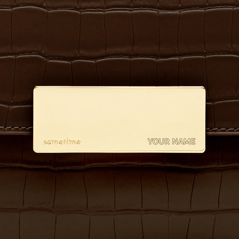 Gaia Crossbody Saddle Bag