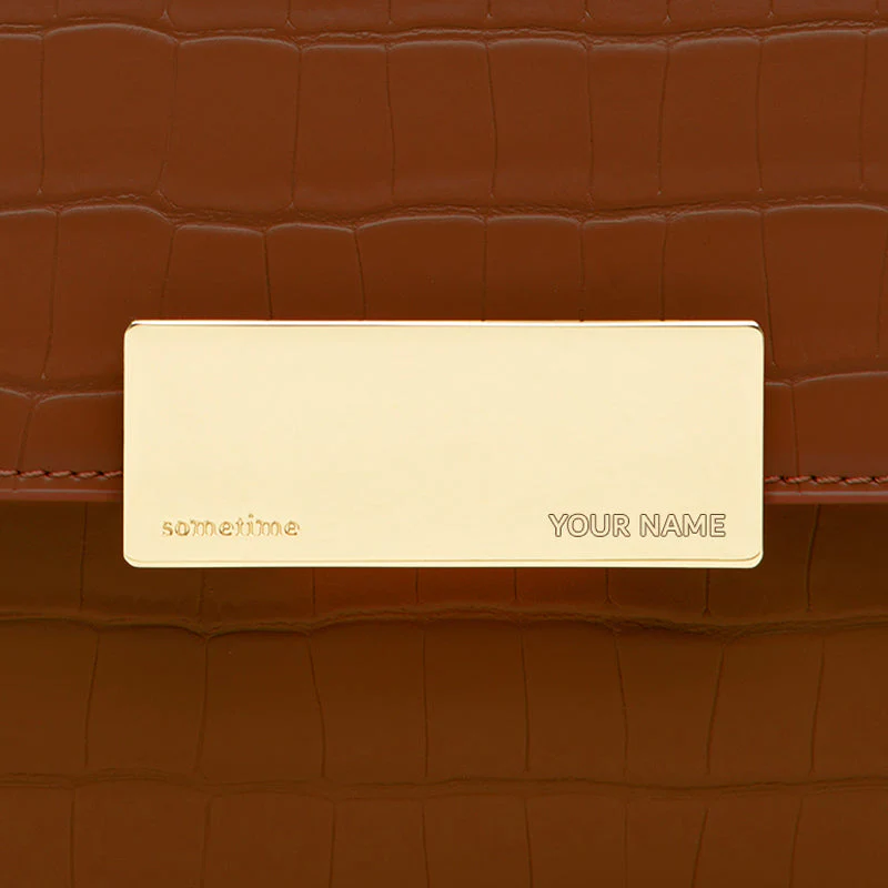 Gaia Crossbody Saddle Bag