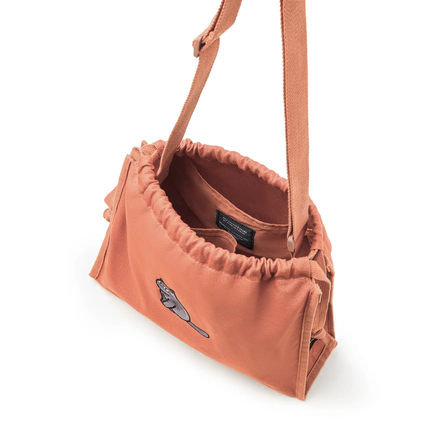 Furry Drawstring 37 Crossbody Bag