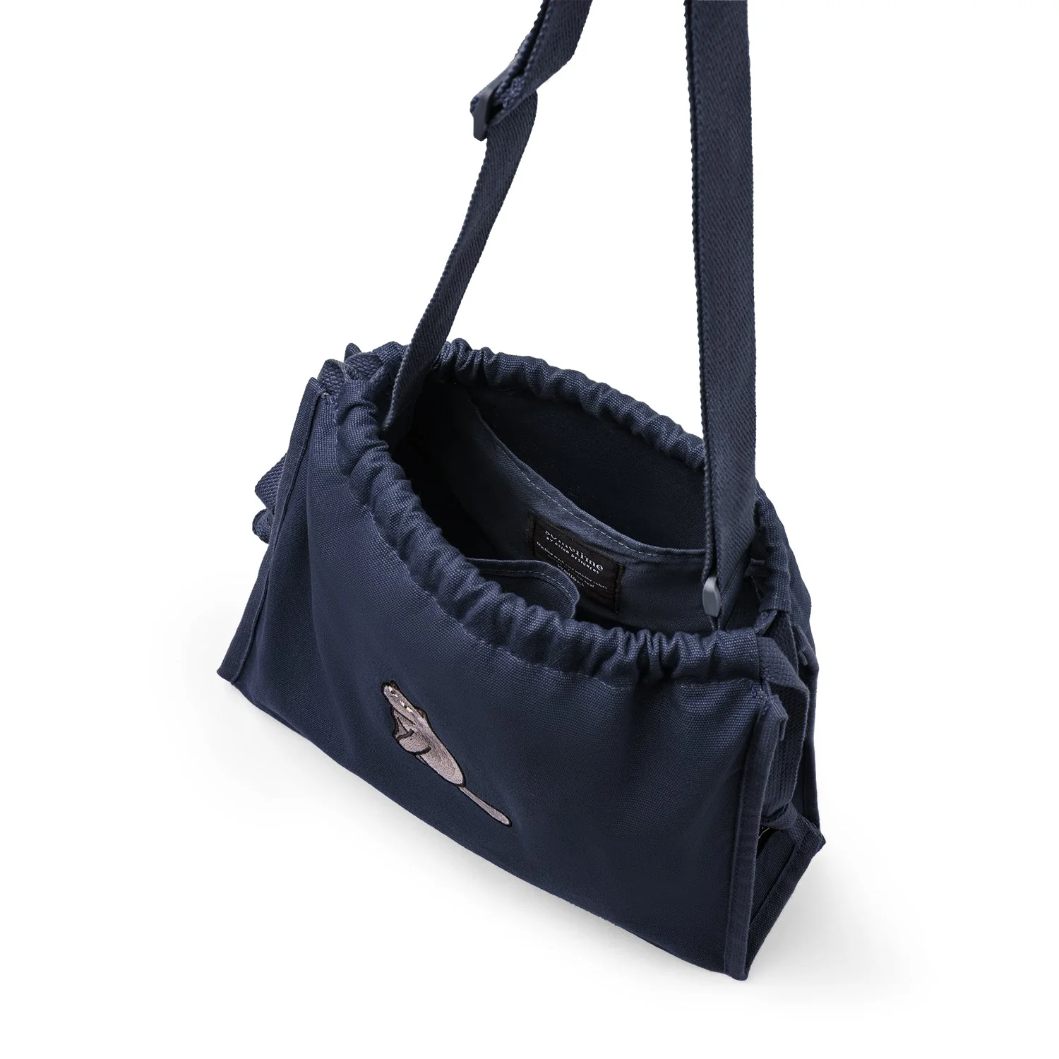 Furry Drawstring 37 Crossbody Bag