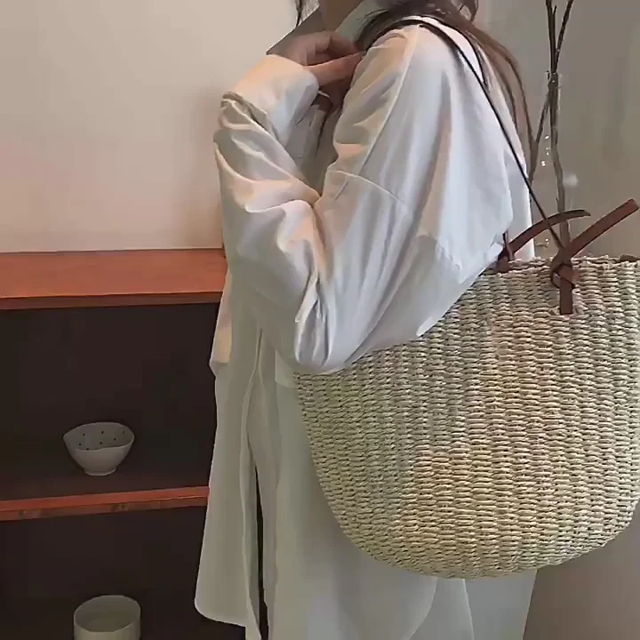 Handbags Medium Summer Basket Tote