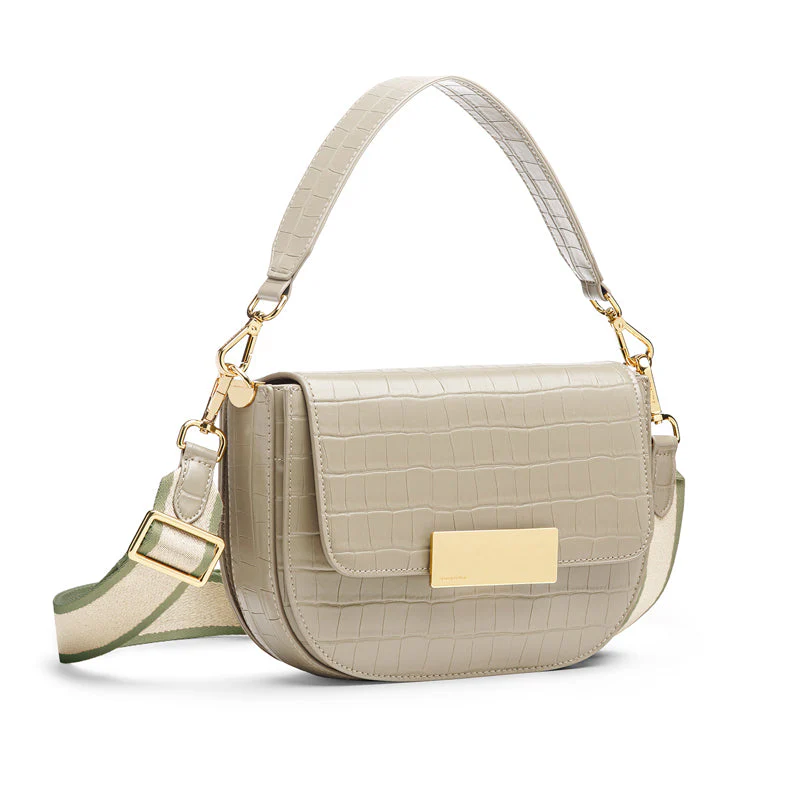 Gaia Crossbody Saddle Bag