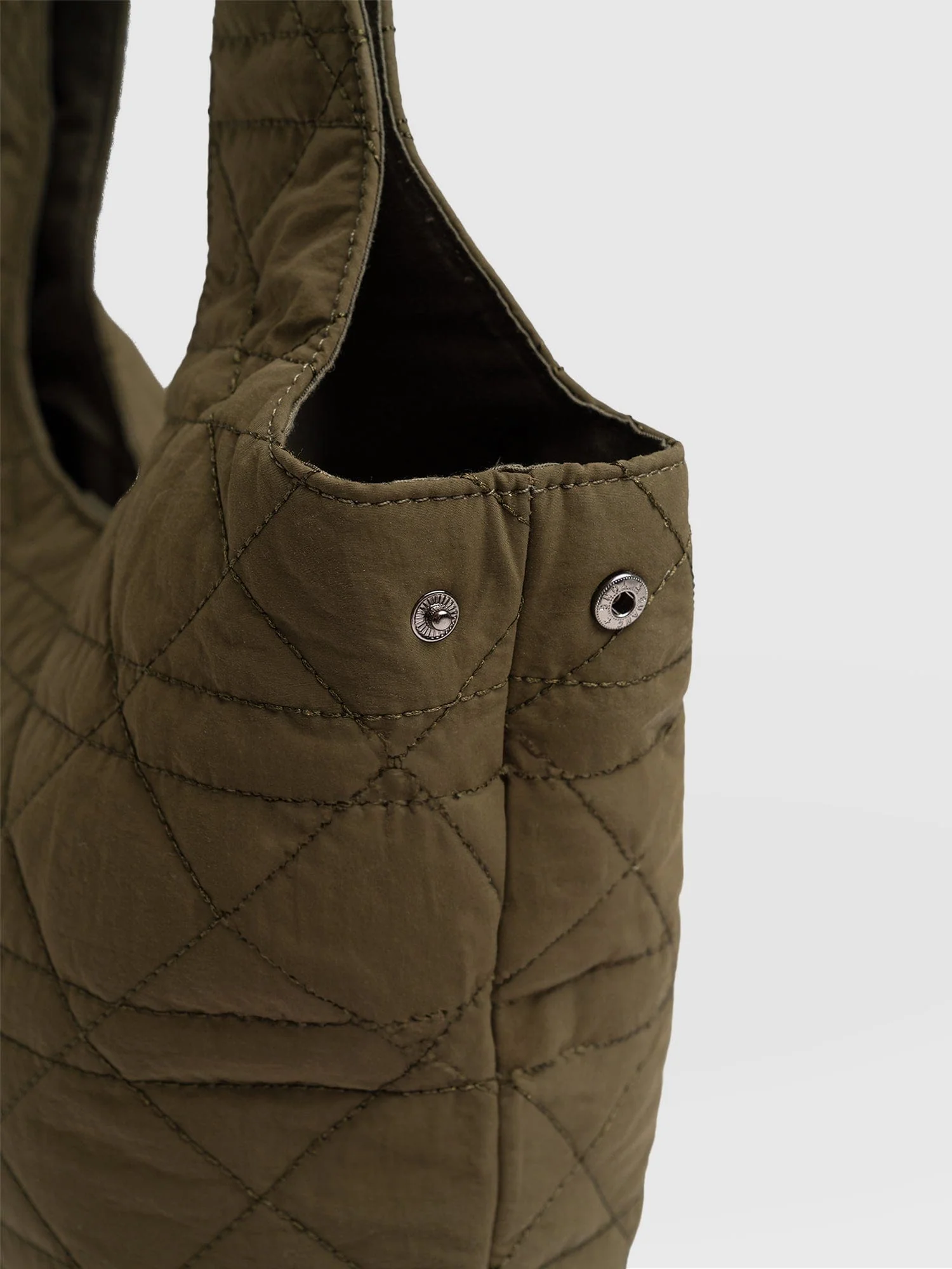 Shoulder Tote Bag - Khaki