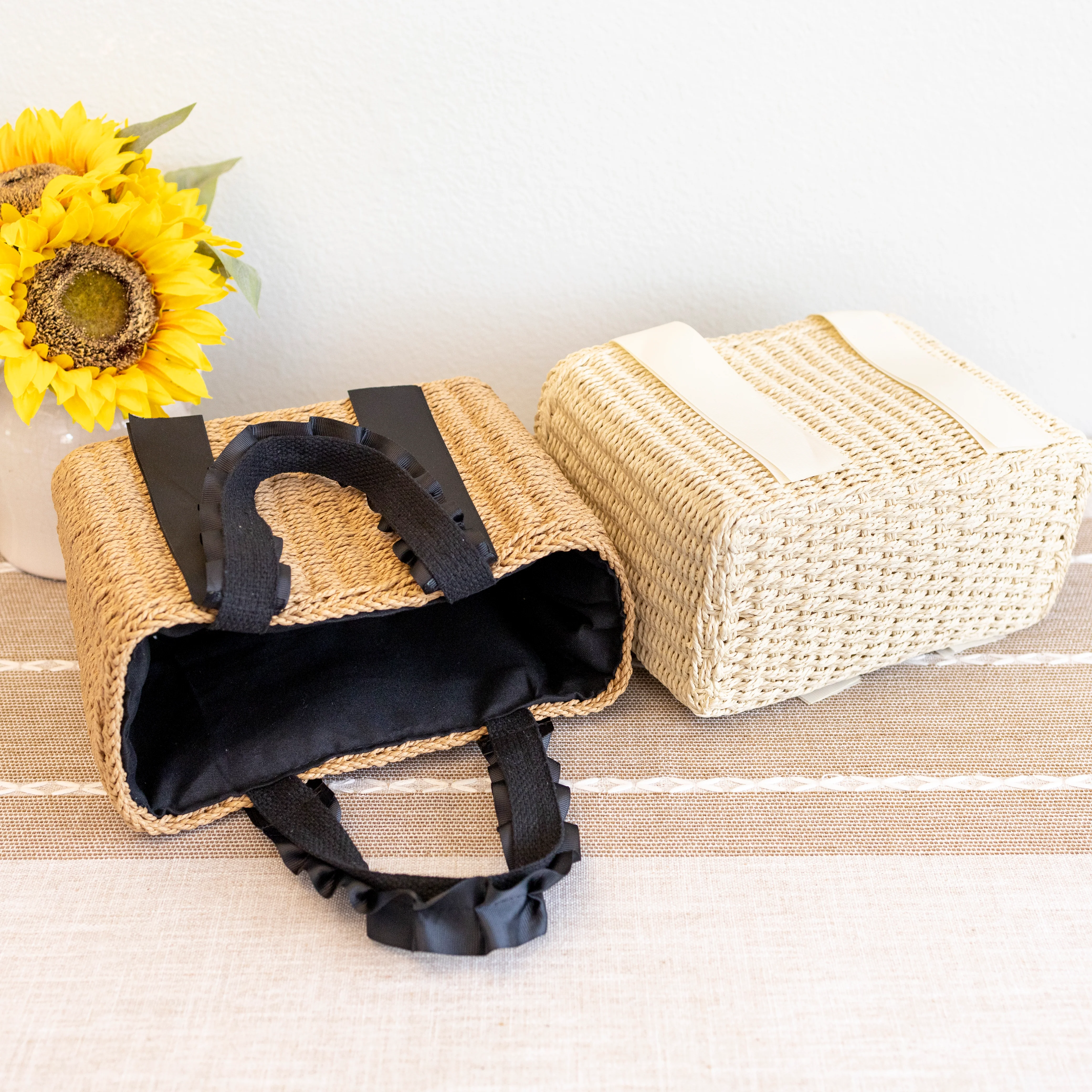 Handbags Summer Straw Beach Basket Handbag