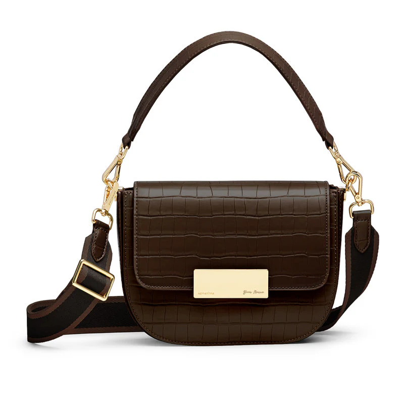 Gaia Crossbody Saddle Bag