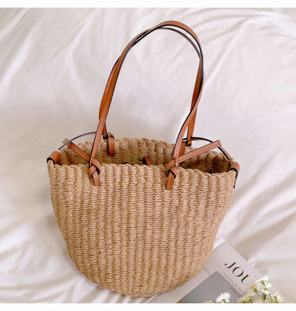 Handbags Medium Summer Basket Tote