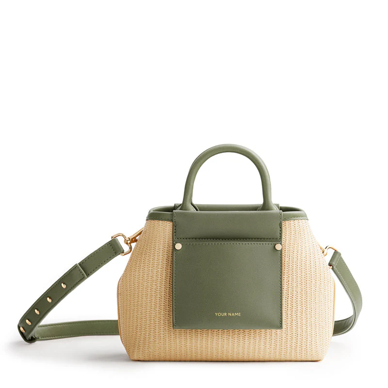 Picola Top Handle Bag Woven