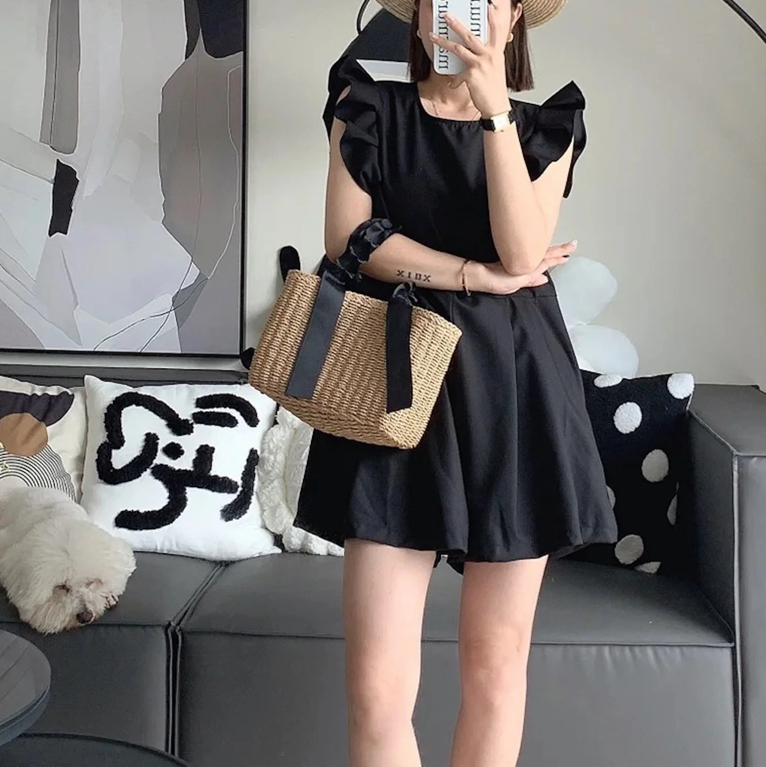 Handbags Summer Straw Beach Basket Handbag