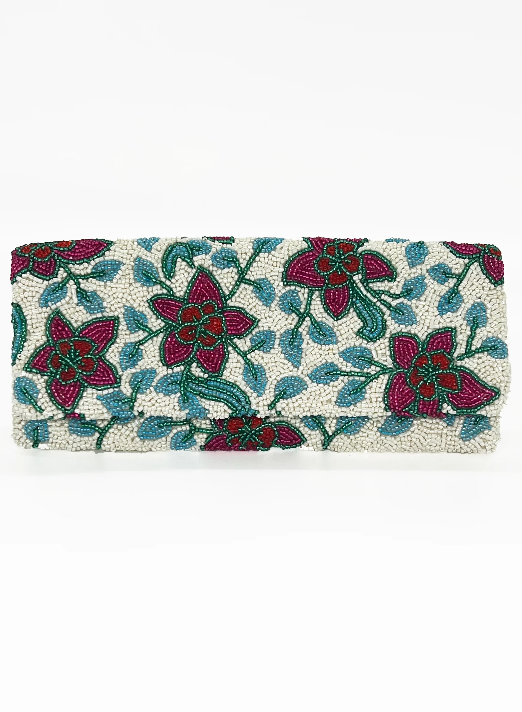 Clutch- Jardin Fuscia