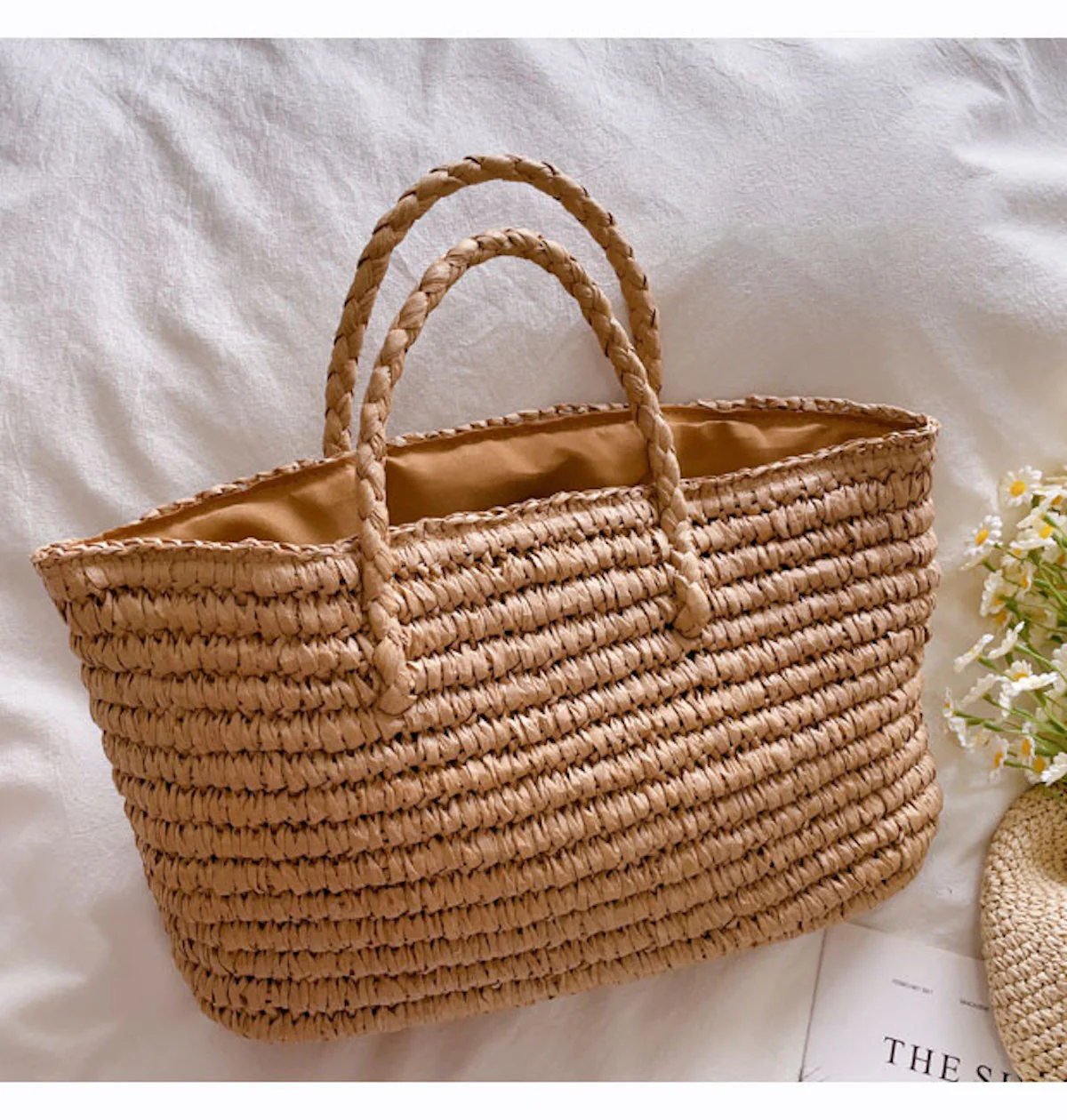 Handbags Straw Woven Summer Beach Bag