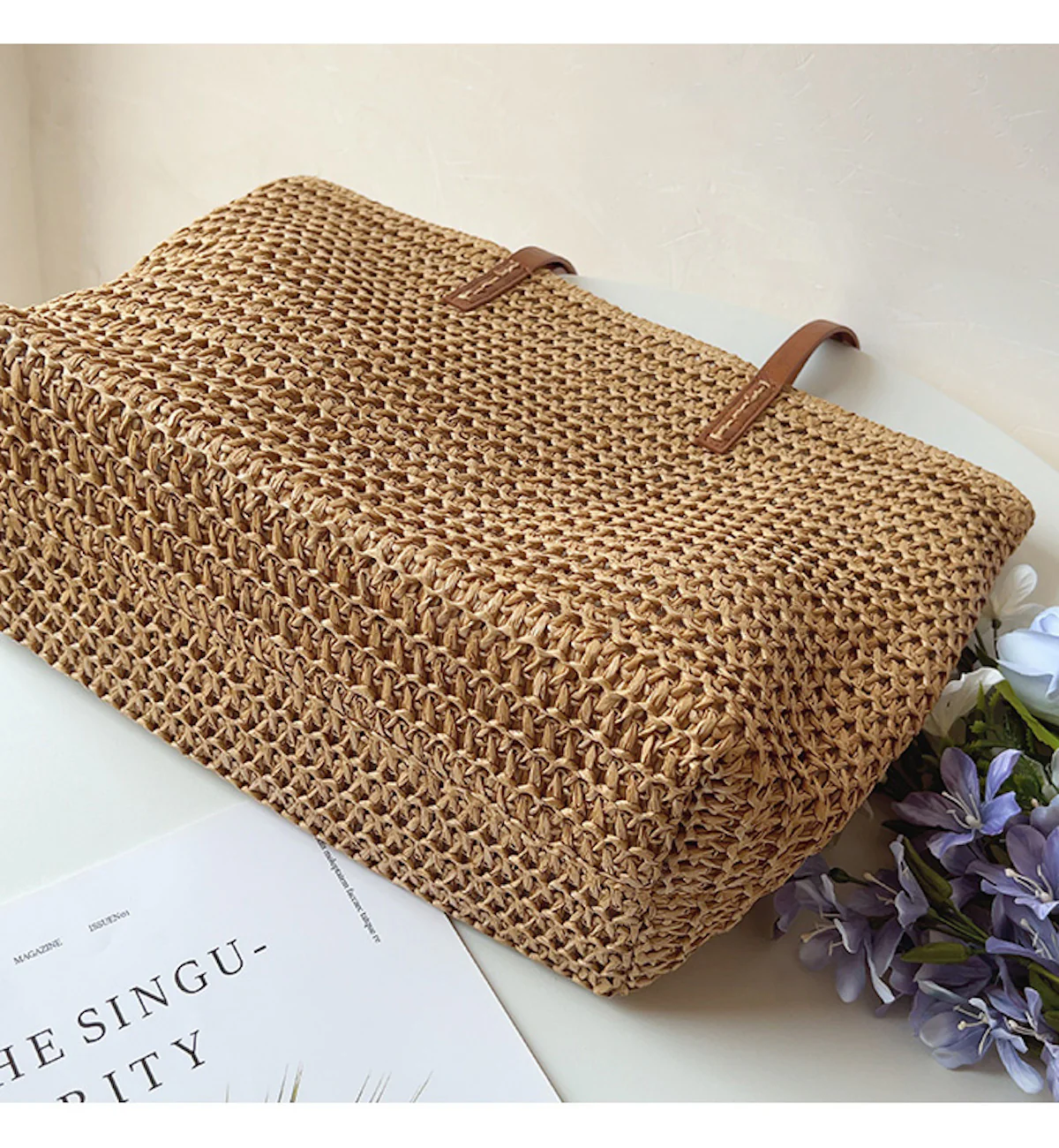 Handbags Straw Woven Tote