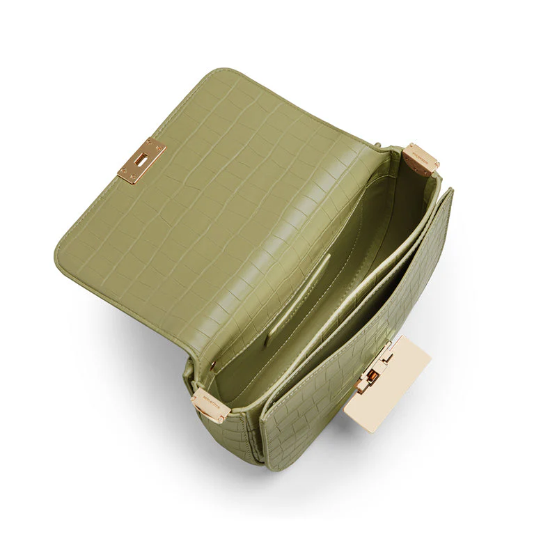 Gaia Crossbody Saddle Bag