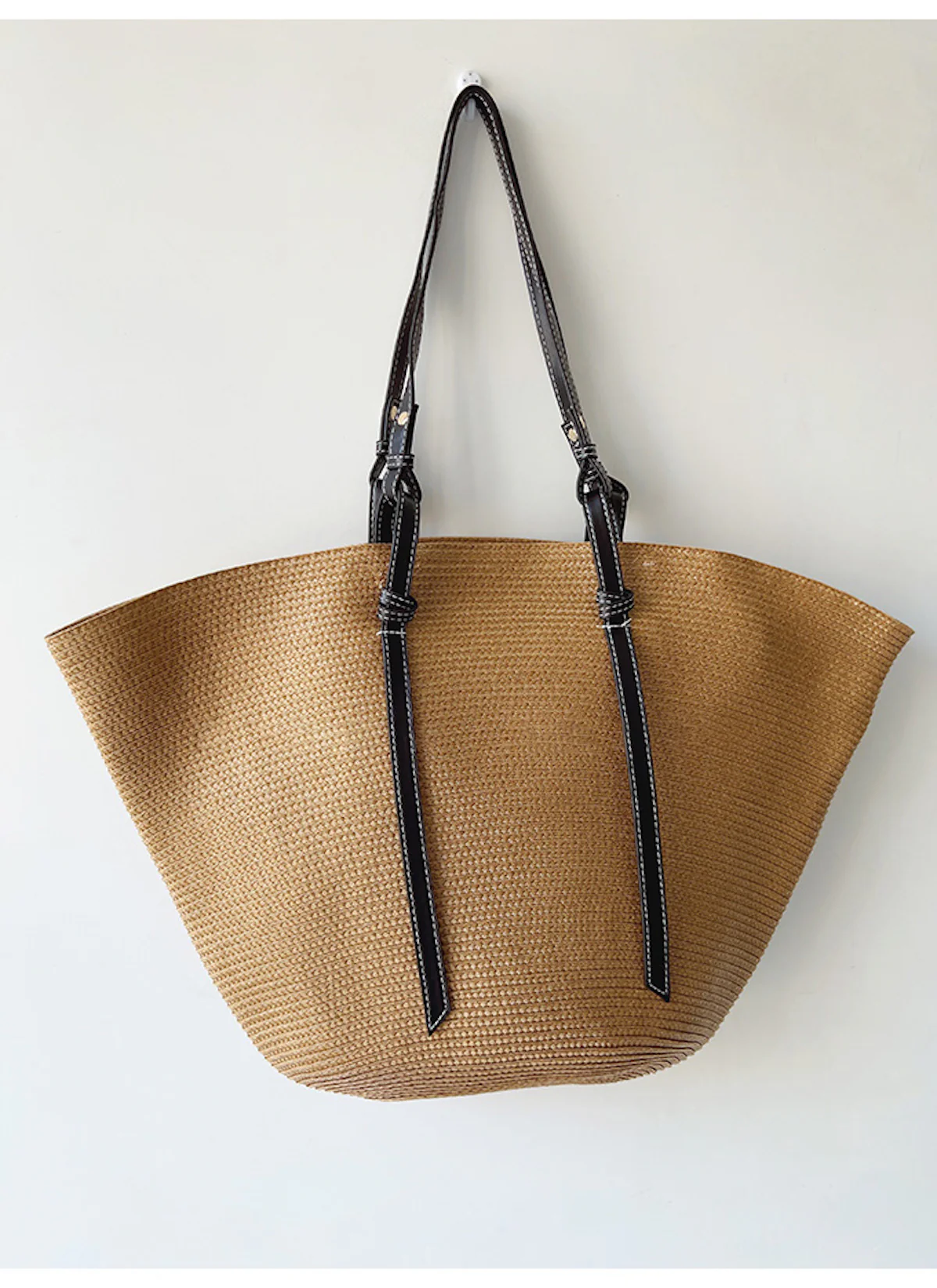 Handbags Large Shell Shaped Straw Purse Beach Bag