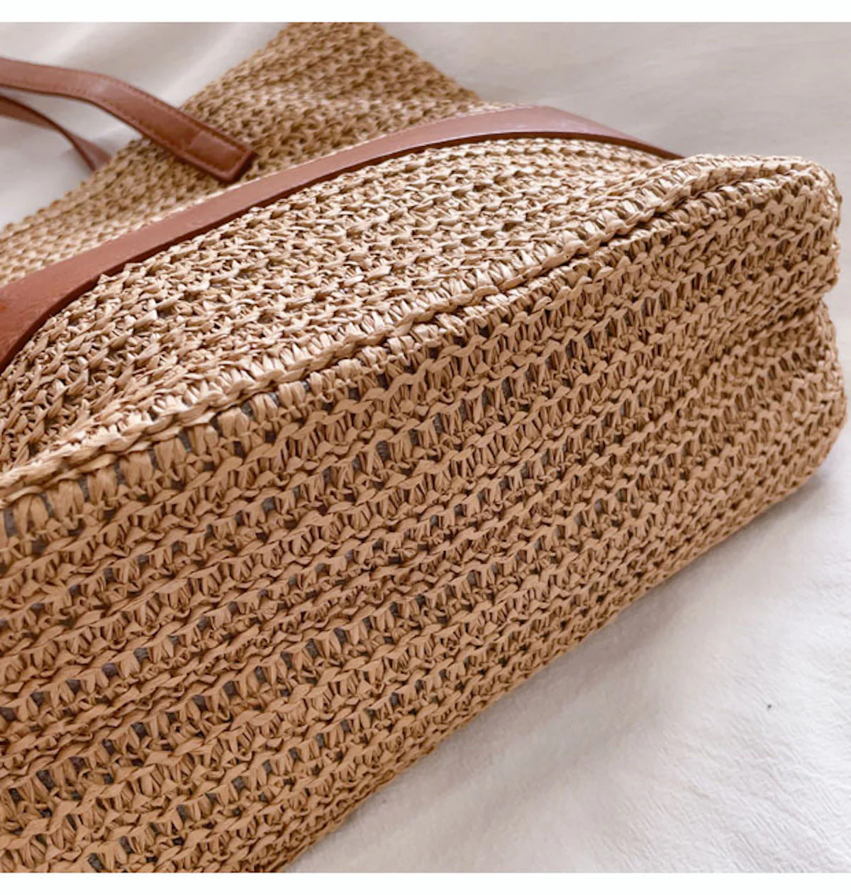 Handbags Straw Woven Tote Shoulder Bag