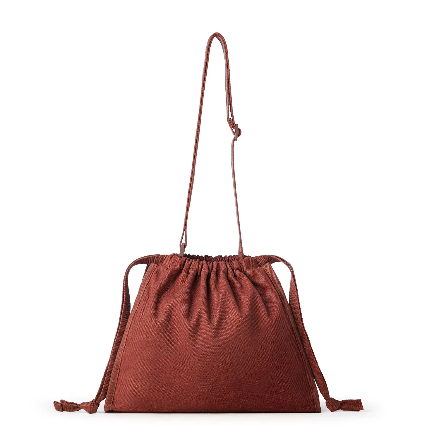 Furry Drawstring 37 Crossbody Bag