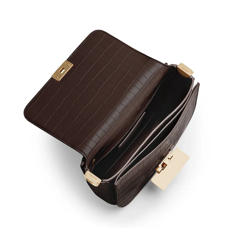 Gaia Crossbody Saddle Bag