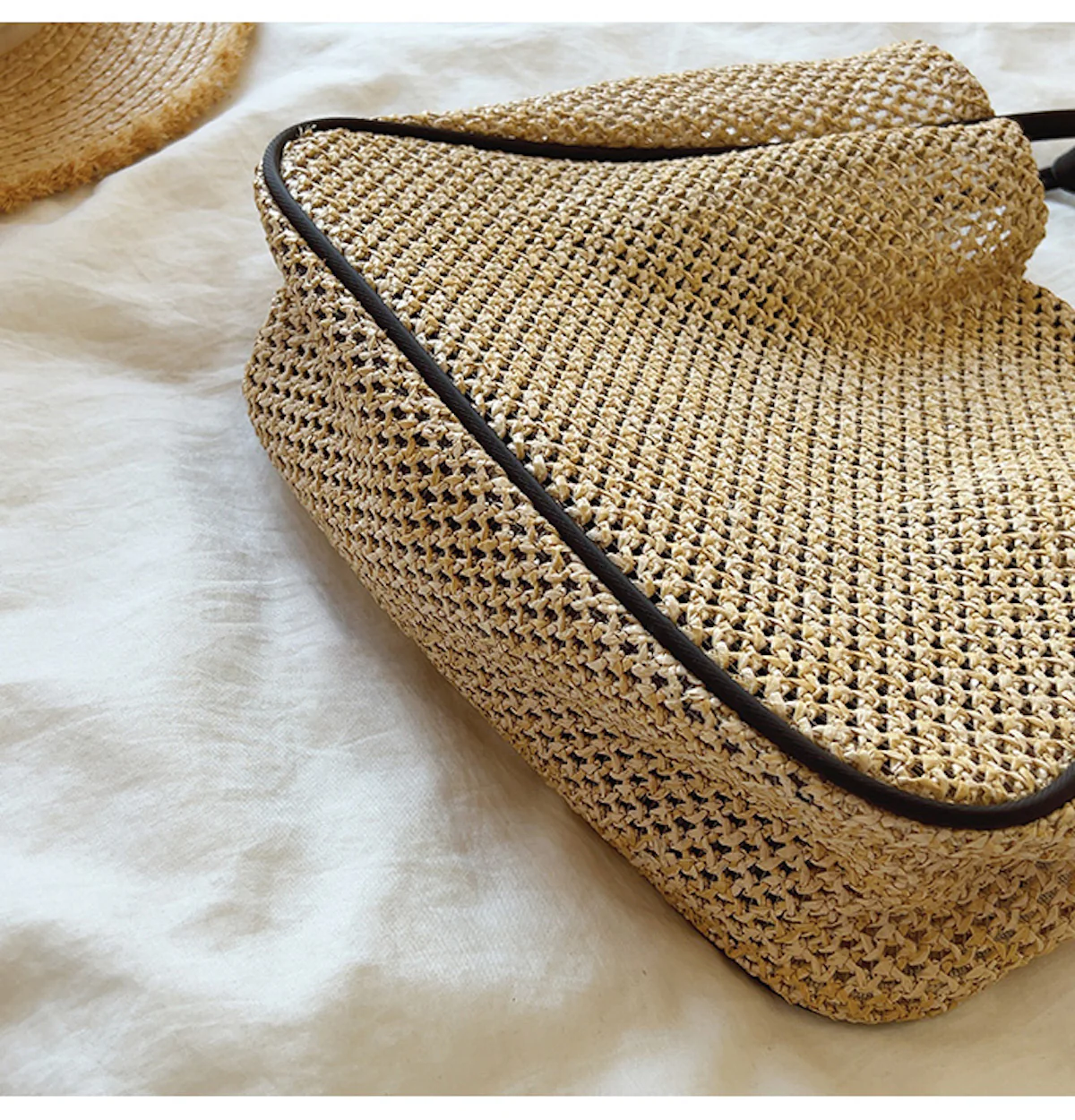 Handbags Straw Woven Work Tote