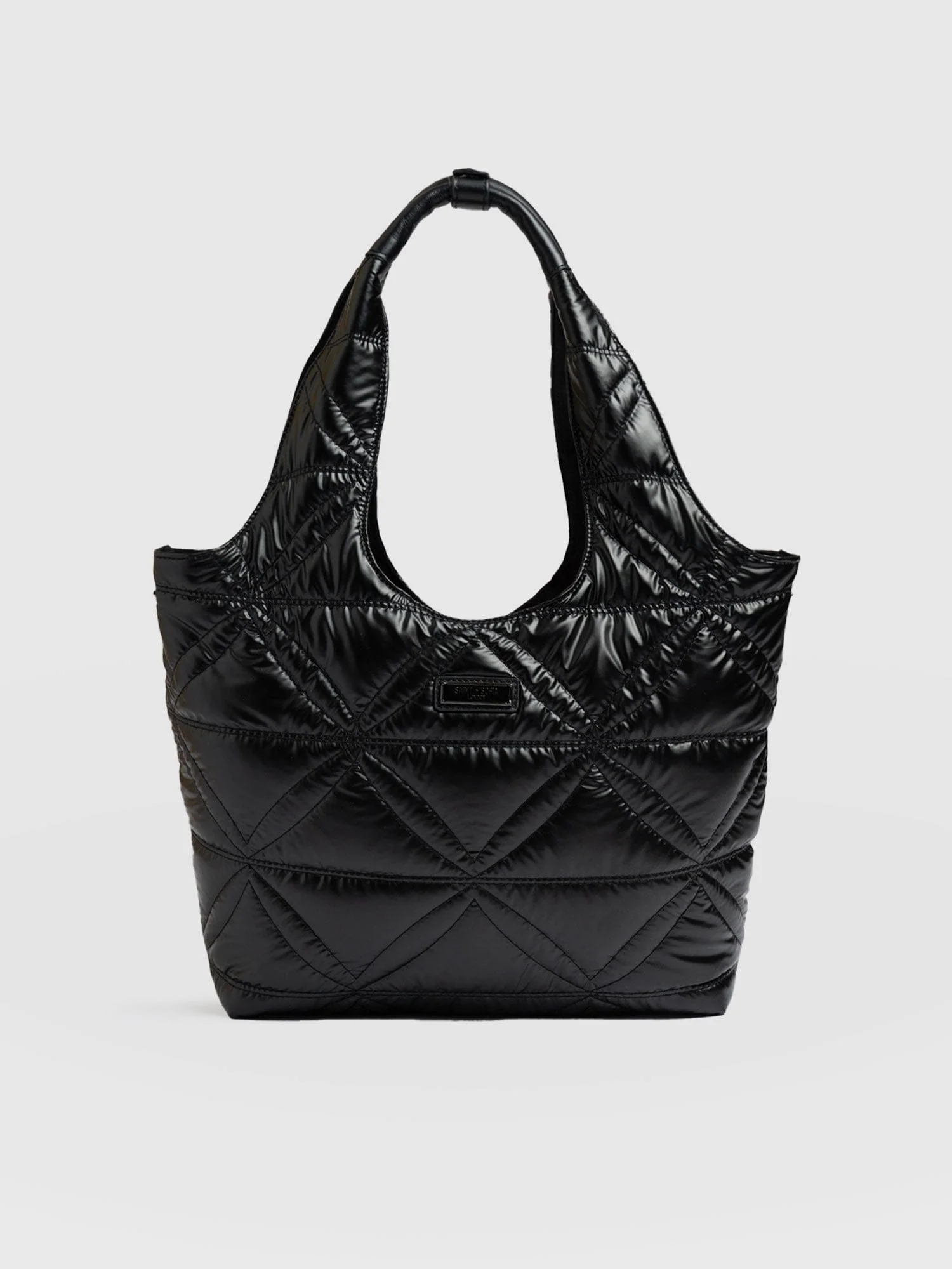 Shoulder Tote Bag - Black