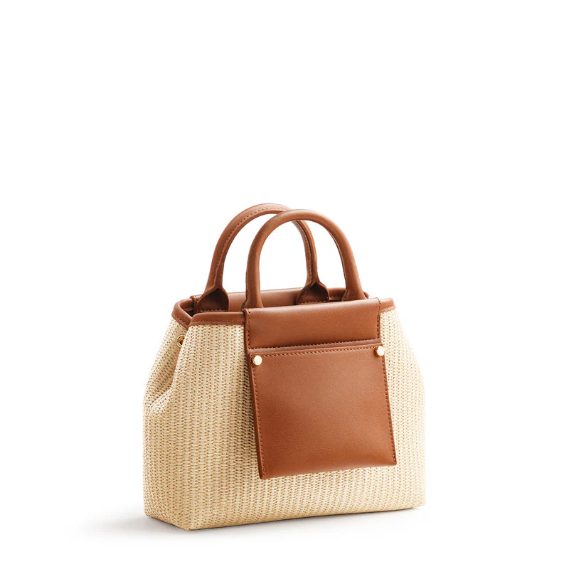 Picola Top Handle Bag Woven