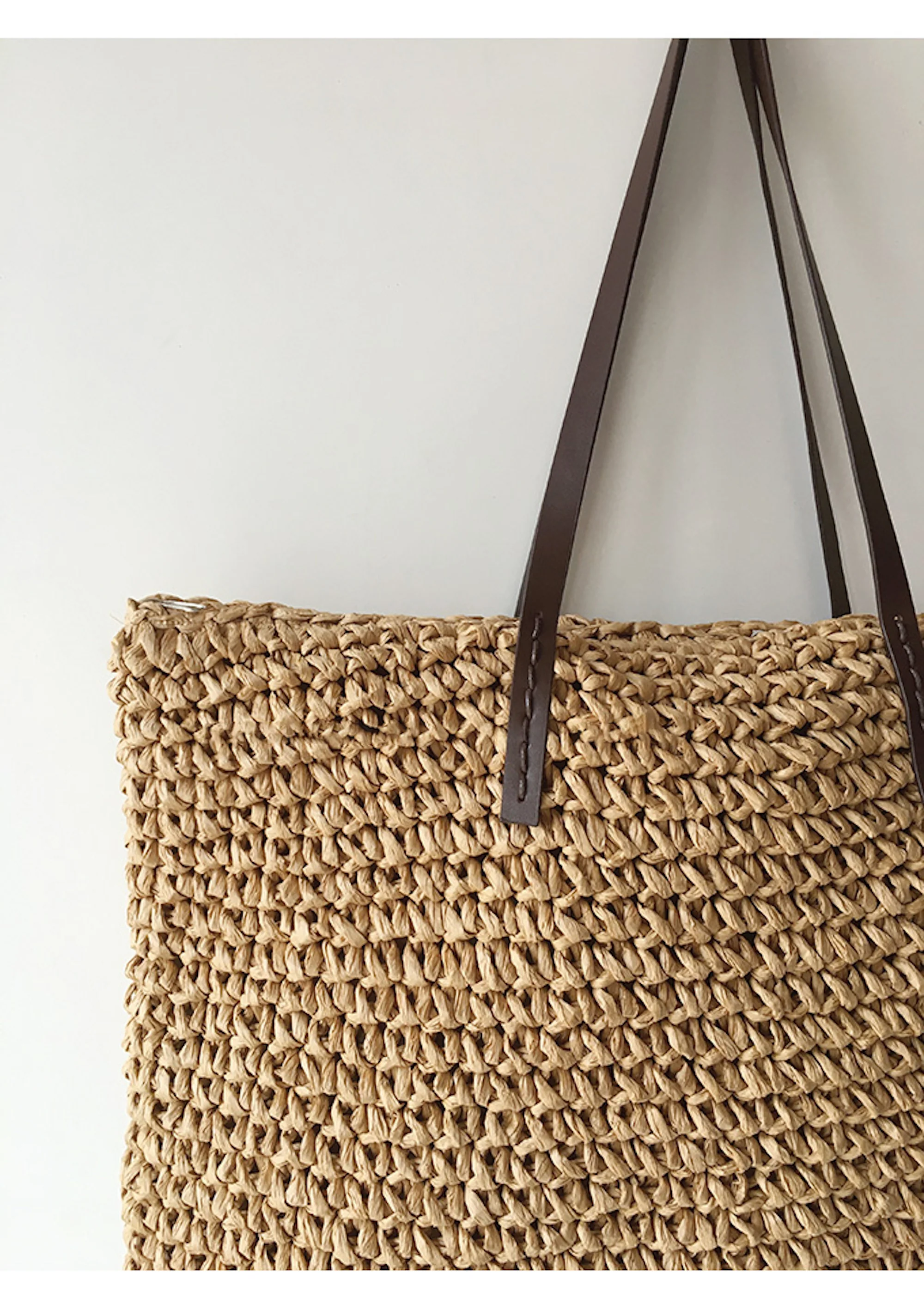 Handbags Everyday Large Straw Woven Summer Bag