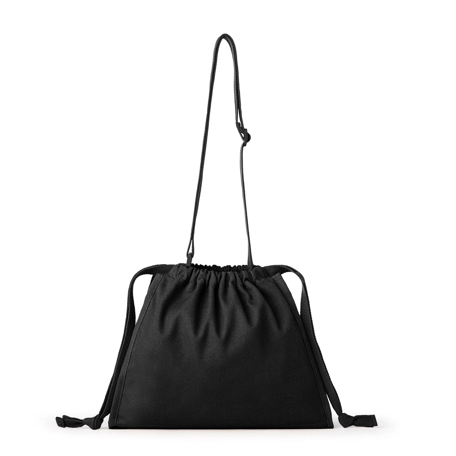 Furry Drawstring 37 Crossbody Bag