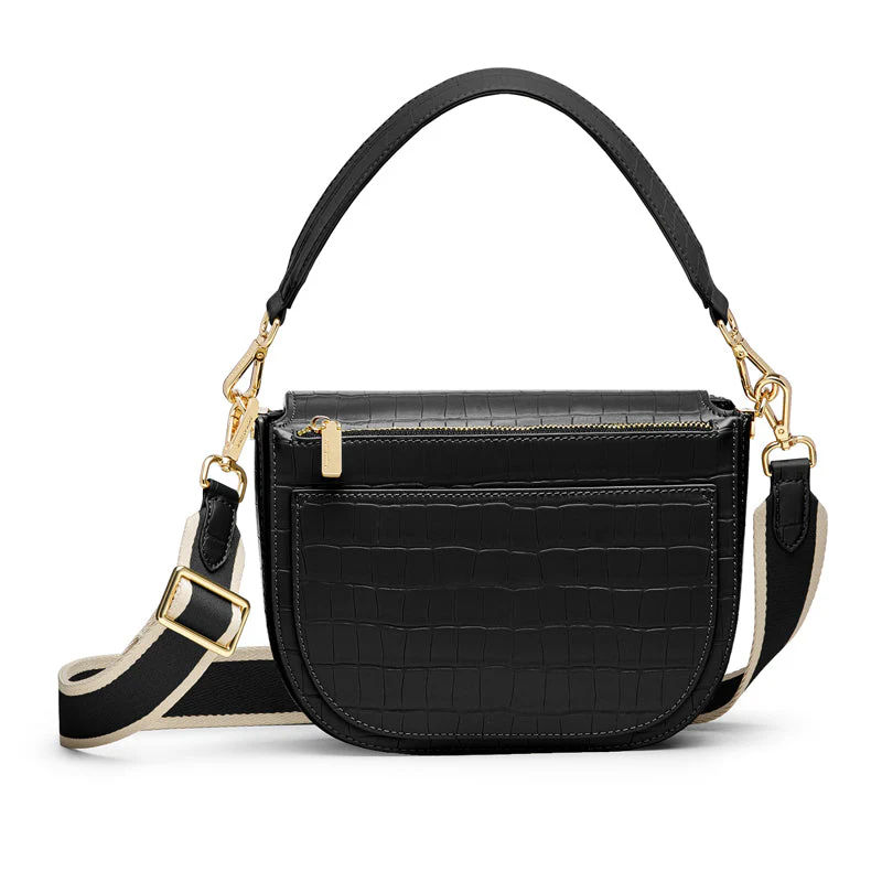 Gaia Crossbody Saddle Bag