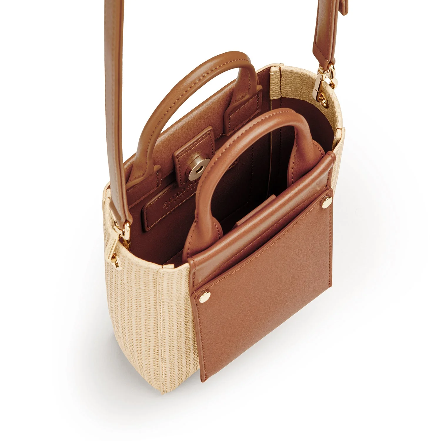 Nicola Mini Tote Woven