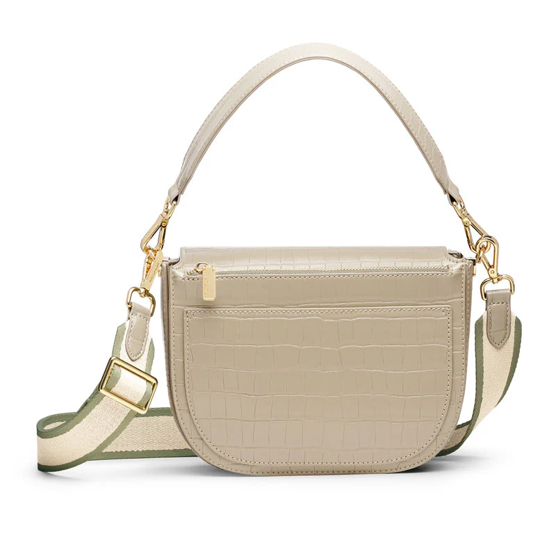 Gaia Crossbody Saddle Bag