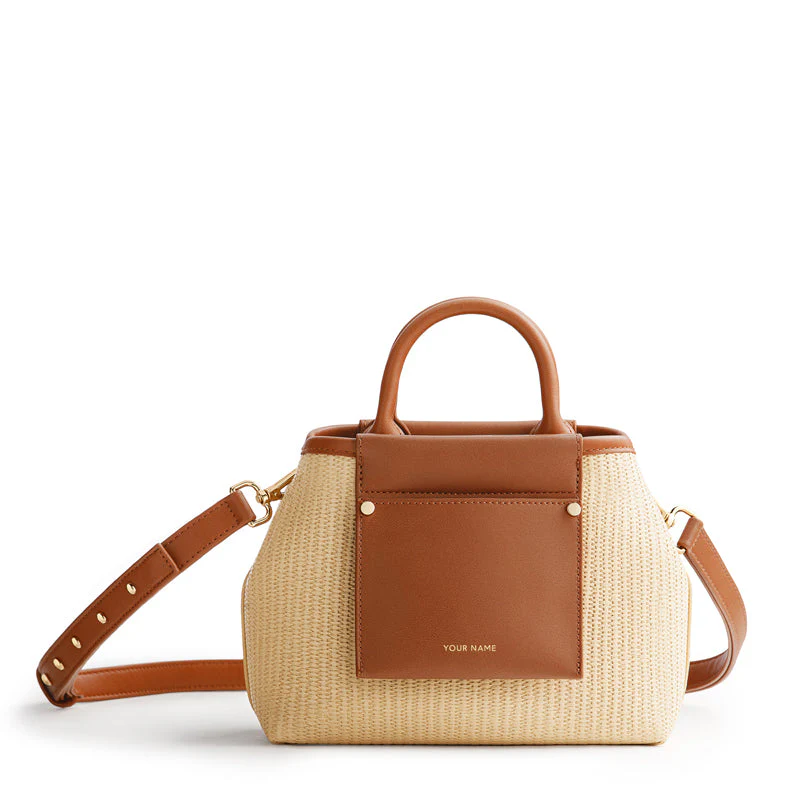 Picola Top Handle Bag Woven