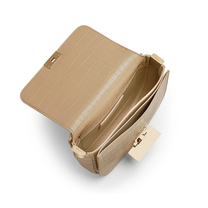 Gaia Crossbody Saddle Bag