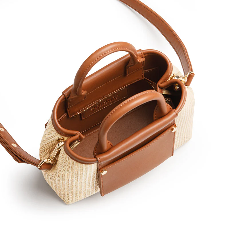 Picola Top Handle Bag Woven