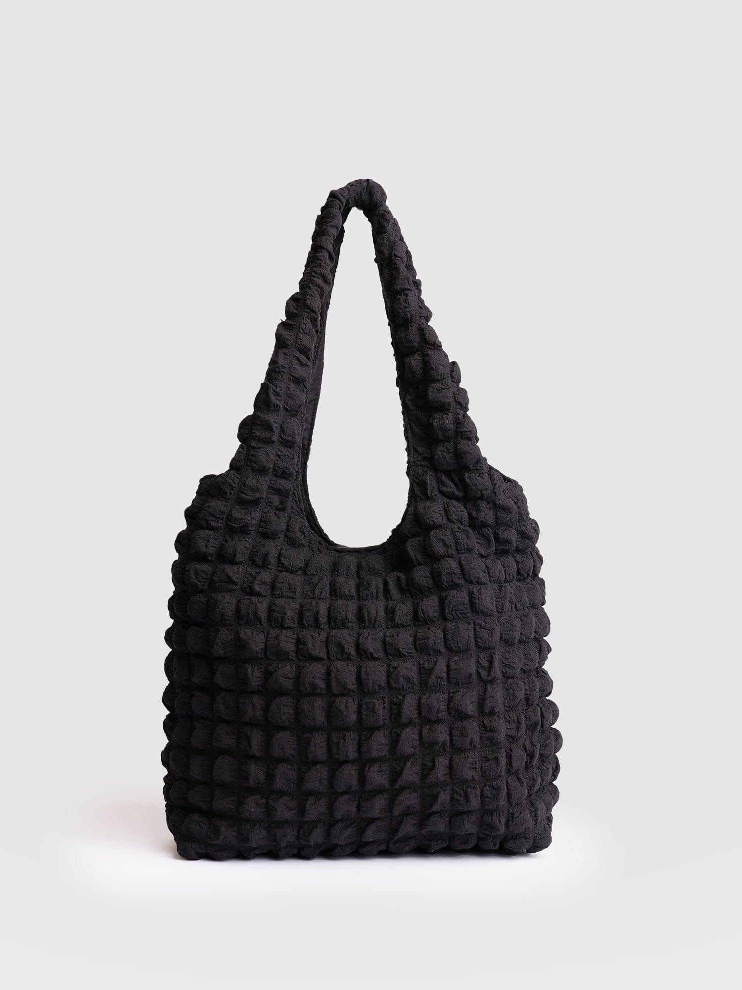 Shoulder Tote Bag - Black