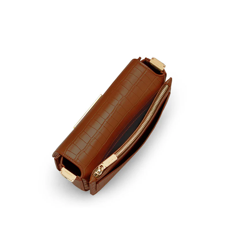 Gaia Crossbody Saddle Bag