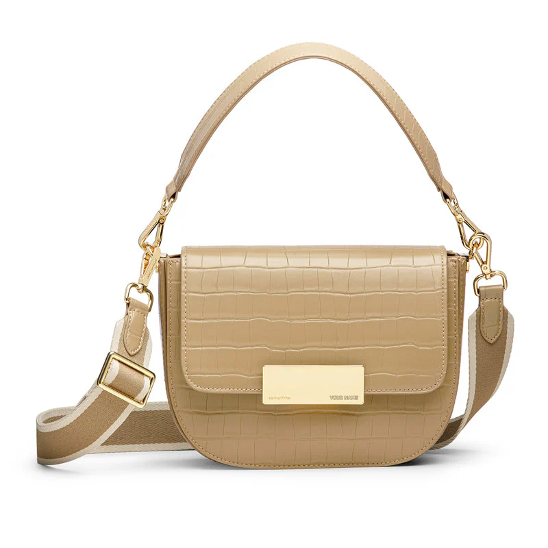 Gaia Crossbody Saddle Bag