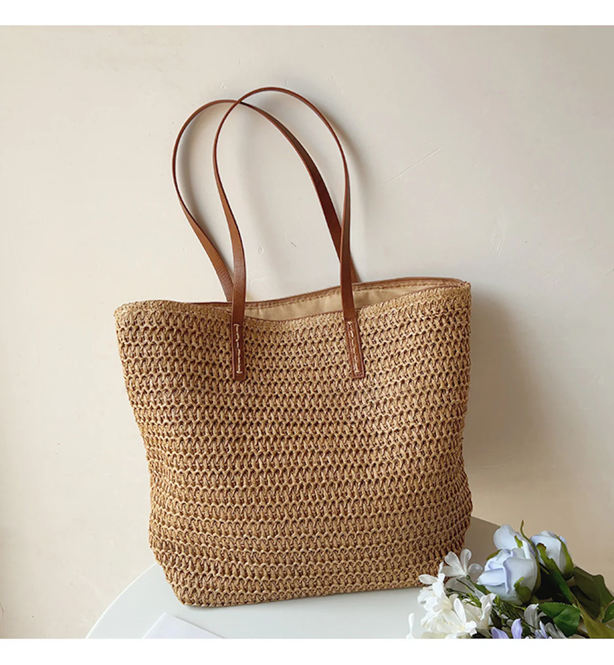 Handbags Straw Woven Tote