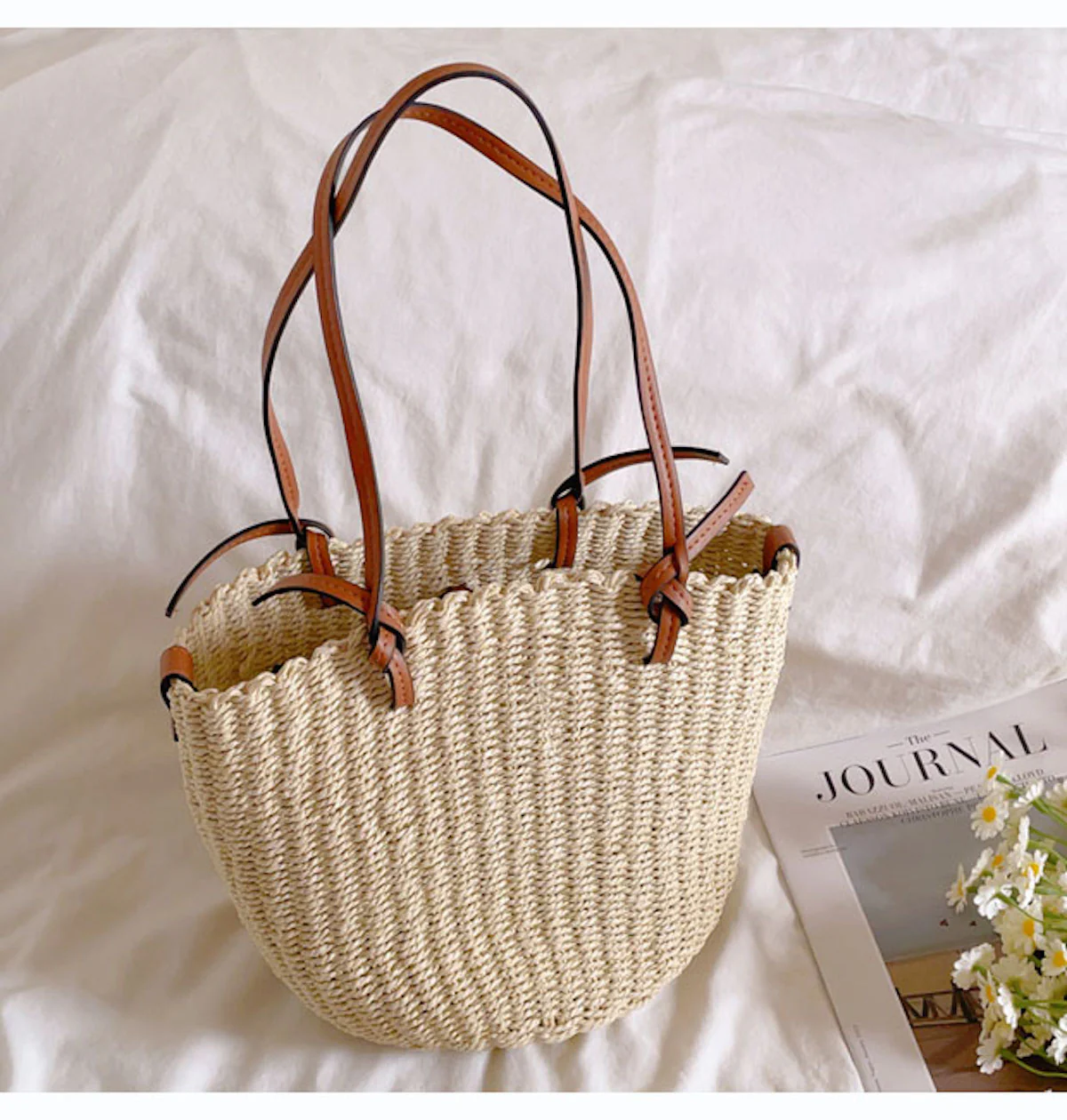Handbags Medium Summer Basket Tote