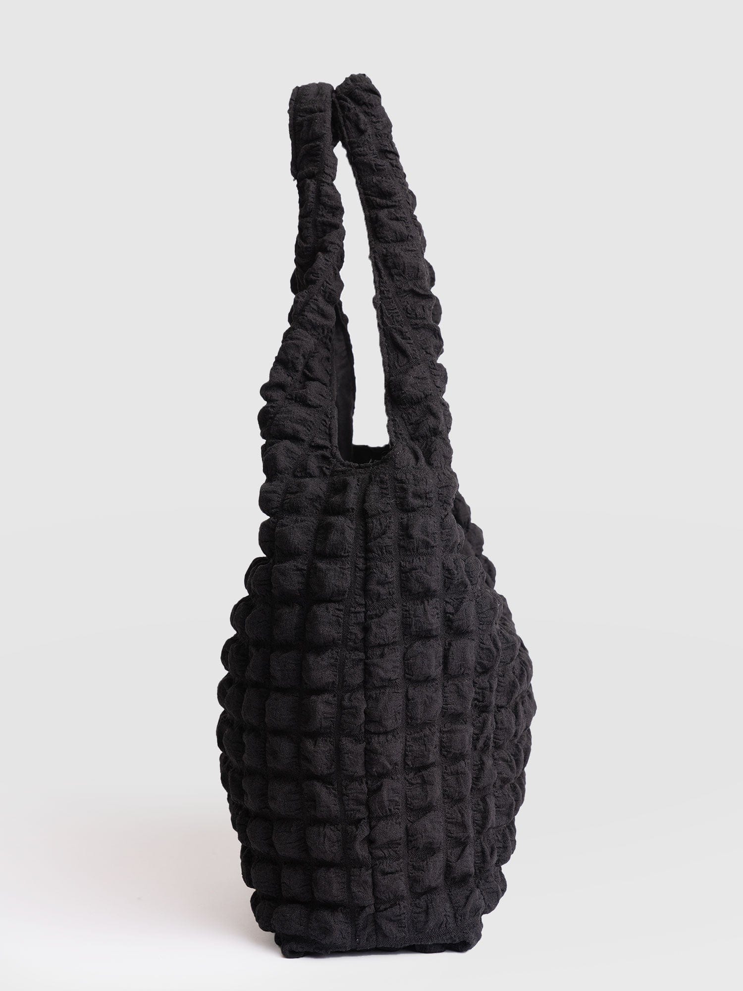 Shoulder Tote Bag - Black