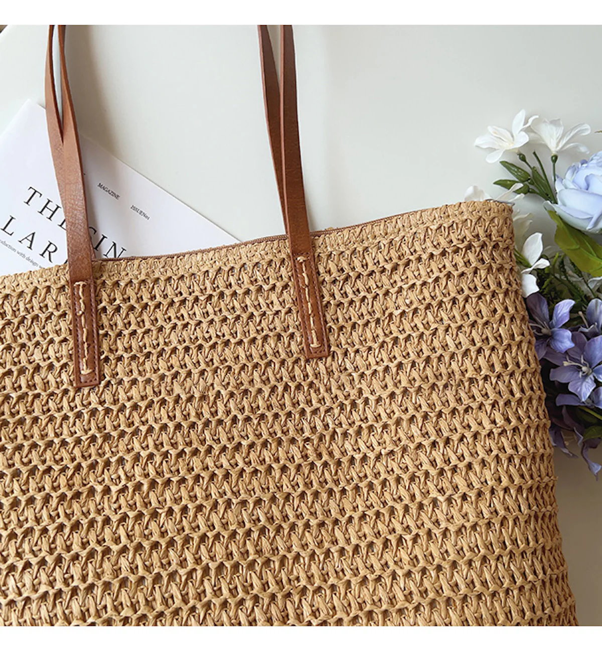 Handbags Straw Woven Tote