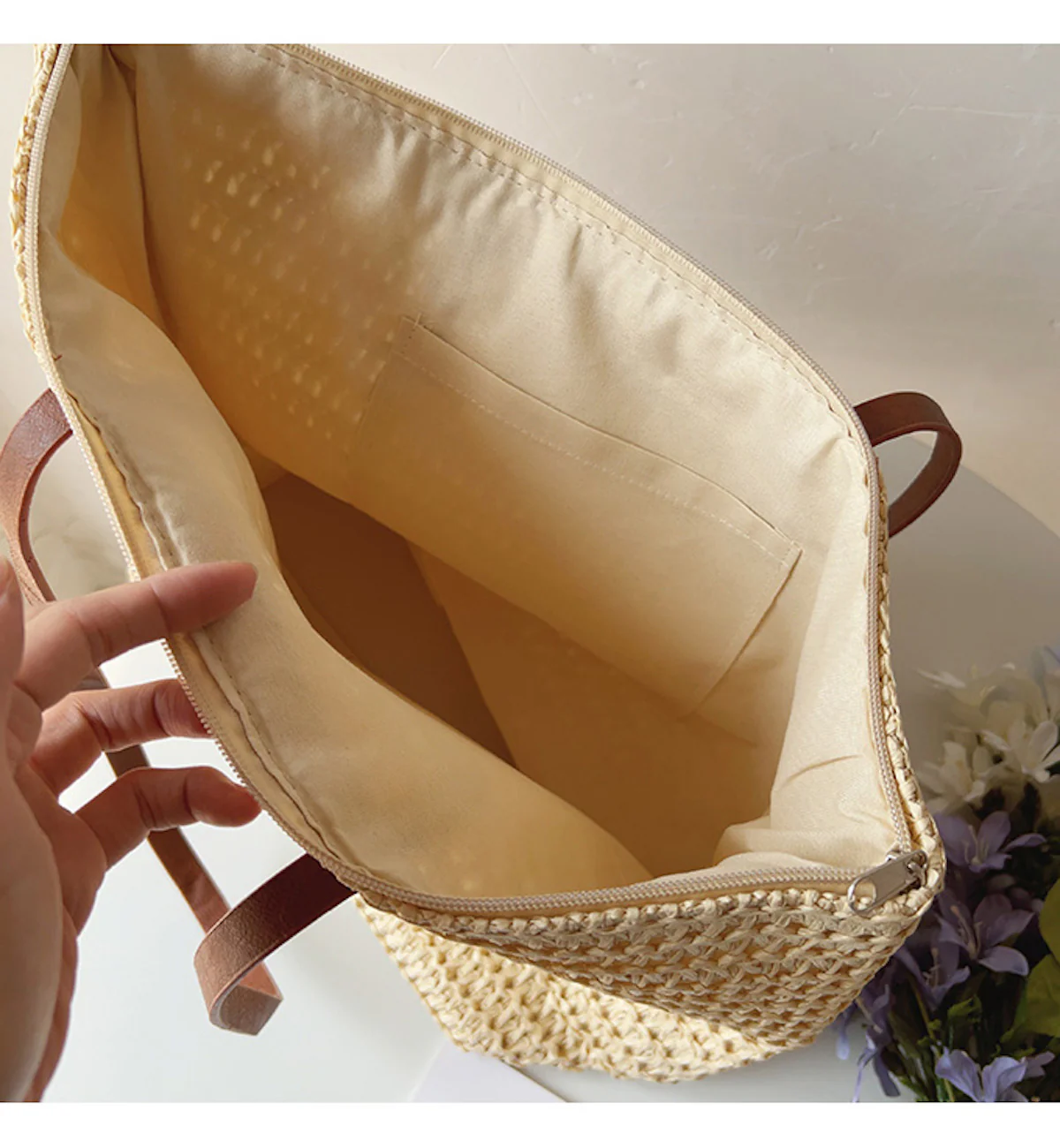 Handbags Straw Woven Tote