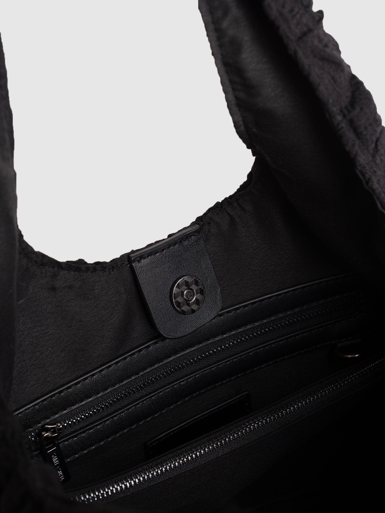 Shoulder Tote Bag - Black